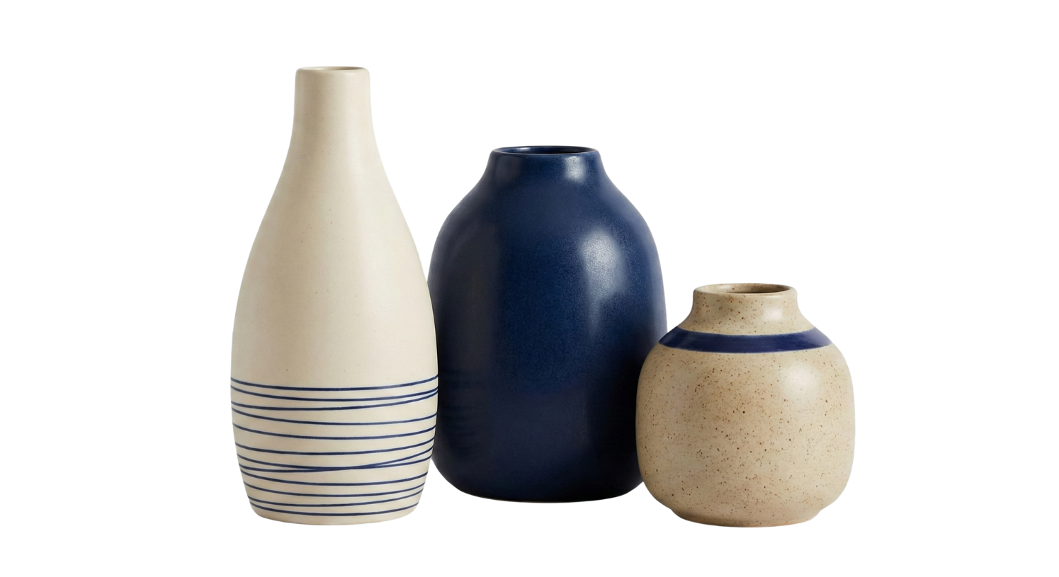Ceramic vases