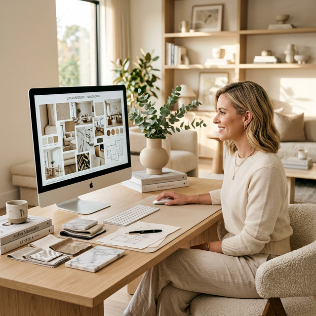 Designer using the toolkit